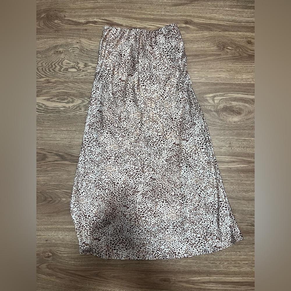 Urban Outfitters Winona Satin midi skirt